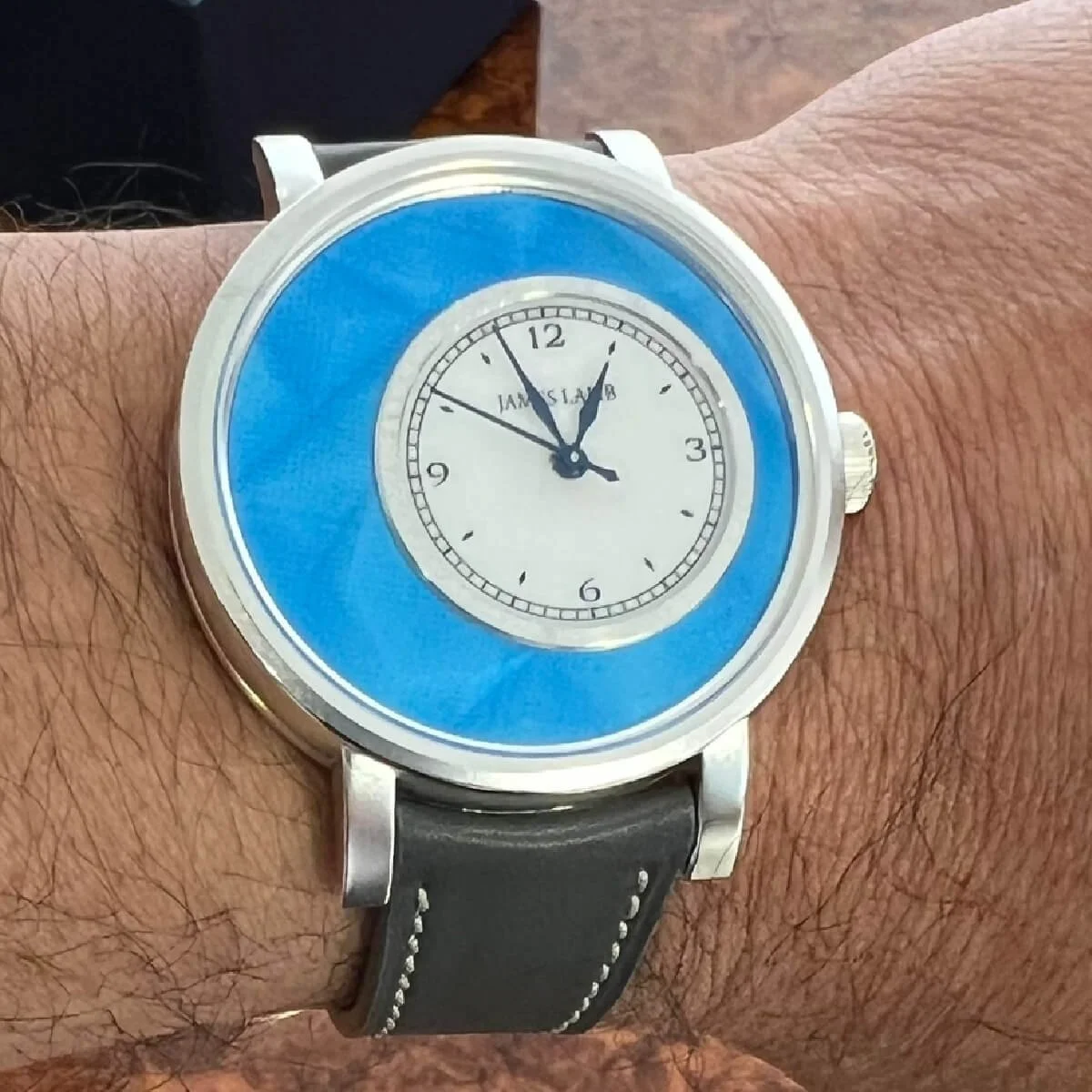 James Lamb Origin Azur edition — The Watch Press - Luxury Watch